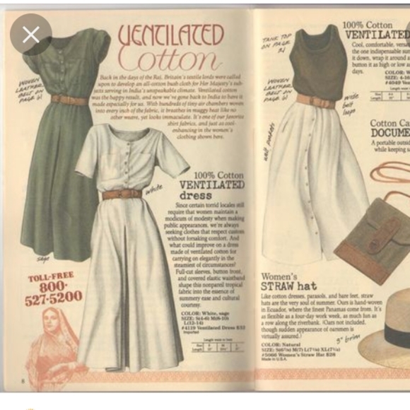 Vintage 80s Banana Republic Army Green Button Front Safari Dress Size 6 EUC - Picture 2 of 9